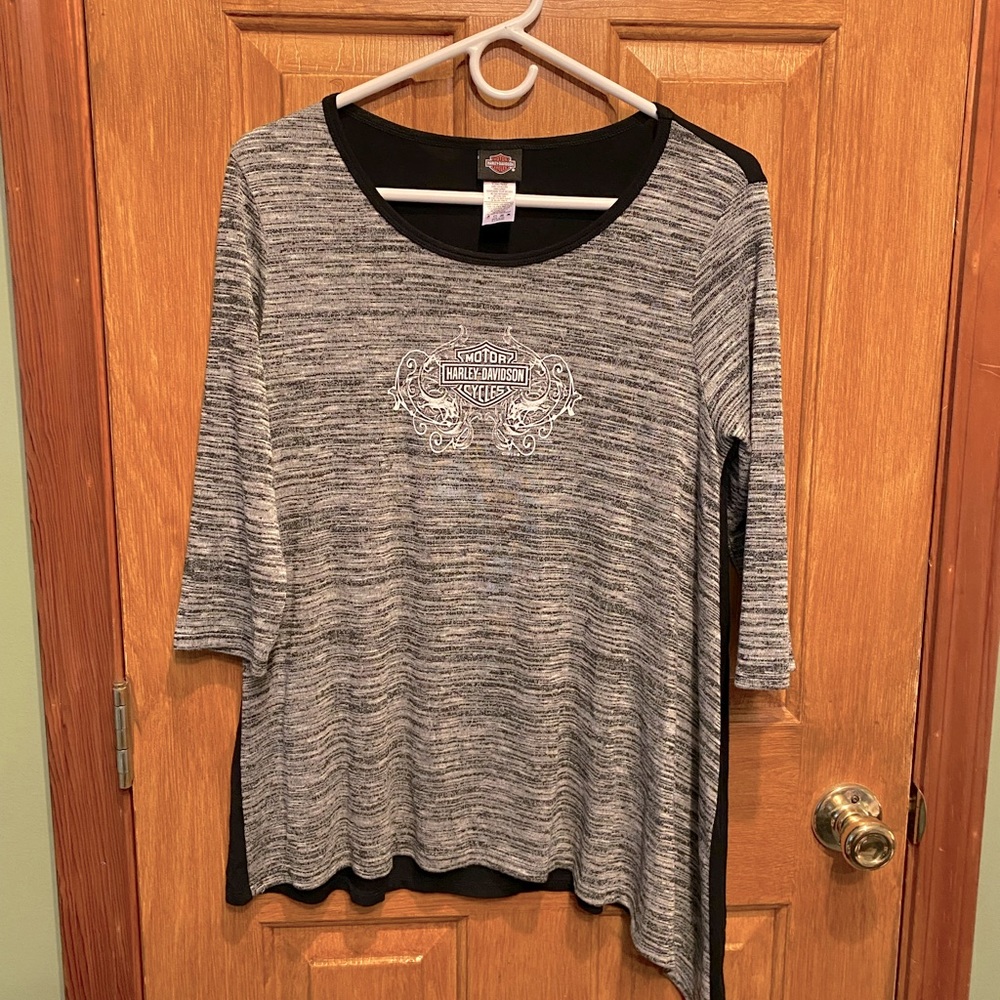 Harley Davidson 3/4 Sleeve Shirt
